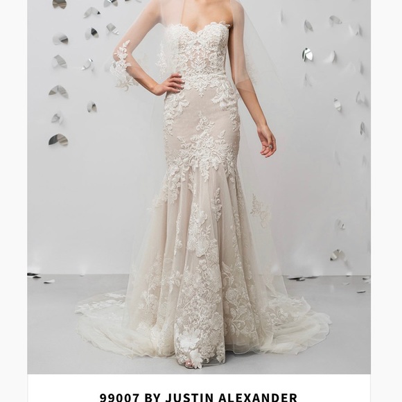 Justin Alexander wedding dress - Picture 2 of 2